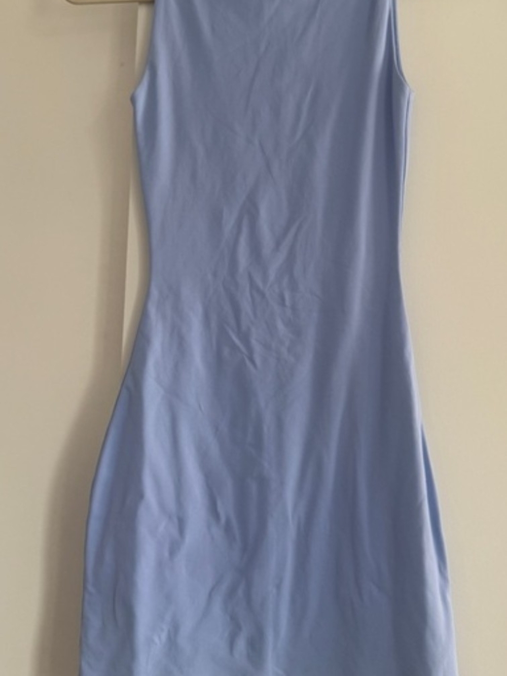 Aritzia Sleeveless Midi Dress in Soft Periwinkle